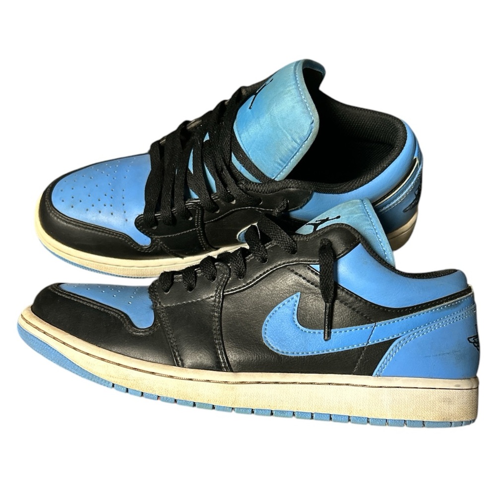 Jordan 1 Low “Black University Blue” - size 10